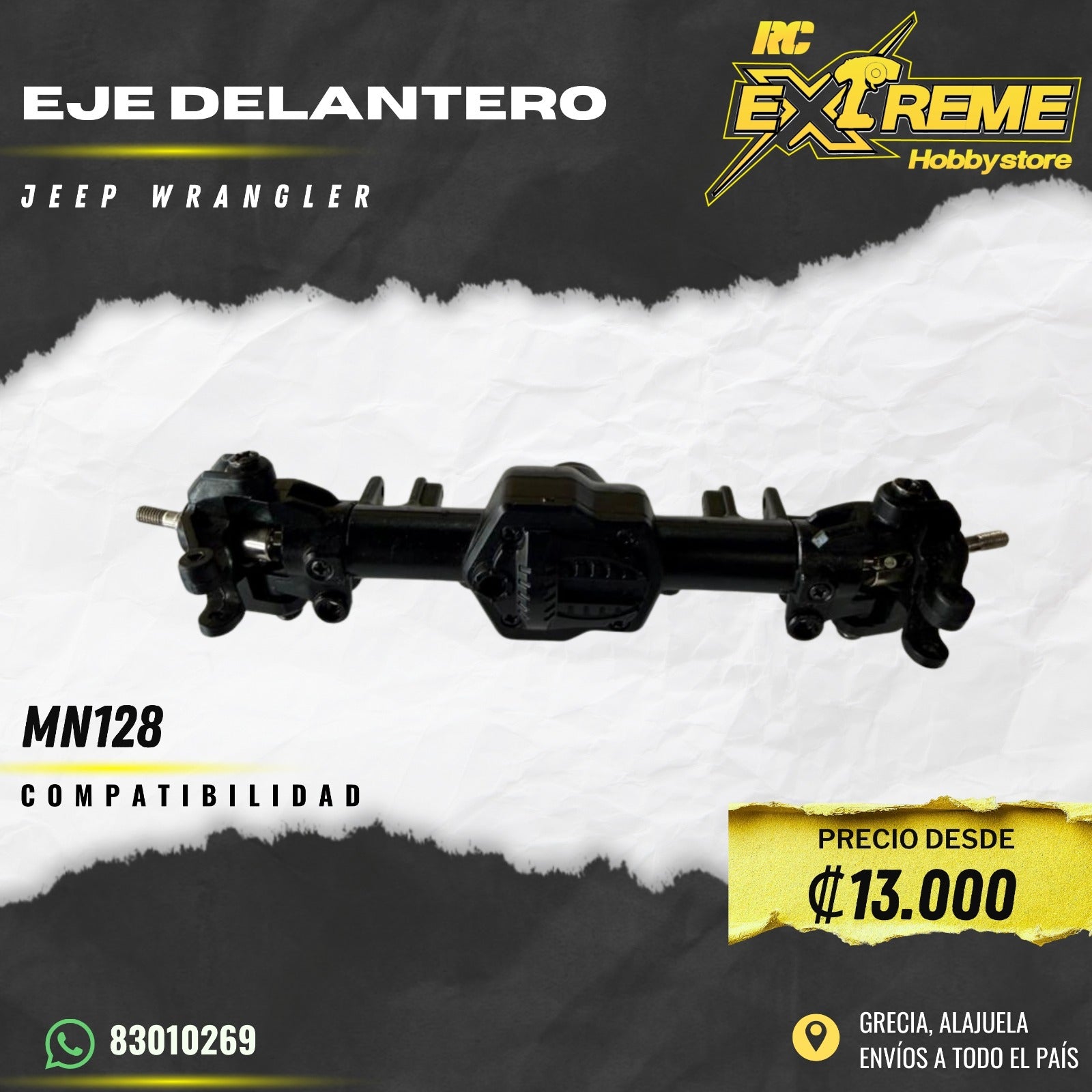 Eje Delantero Jeep Wrangler