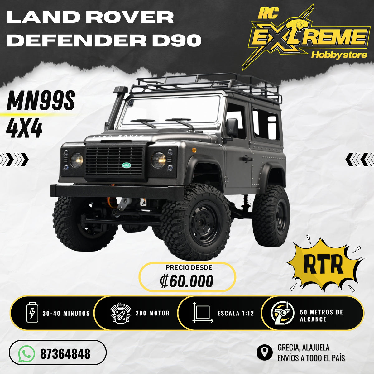 Land Rover Defender D90 MN99S