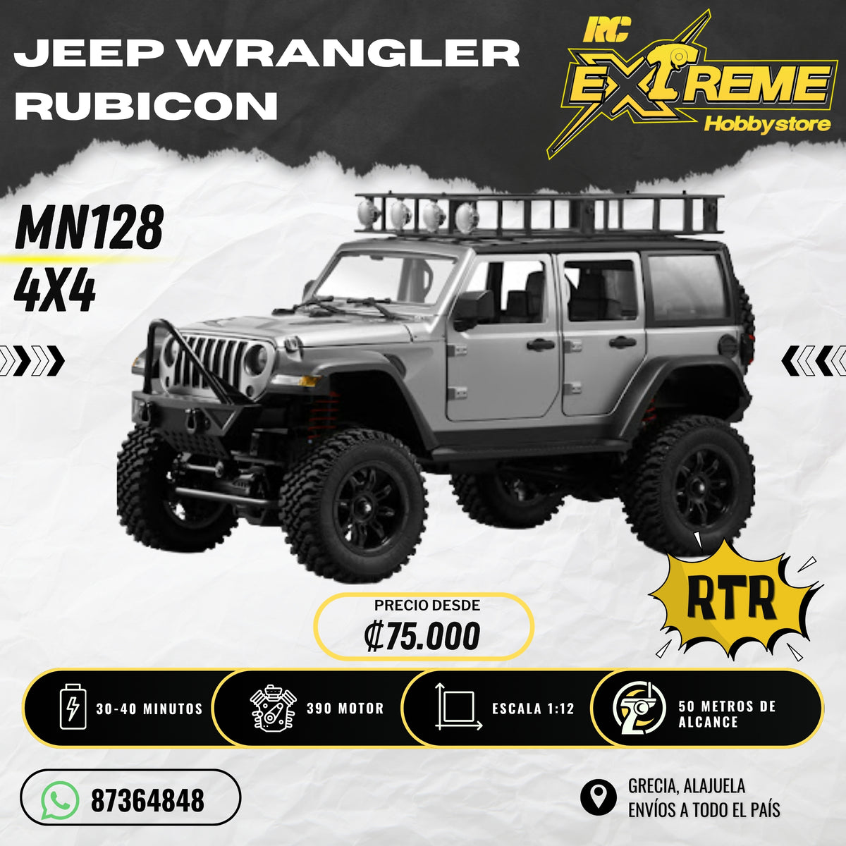 Jeep Wrangler Rubicon MN128 4x4