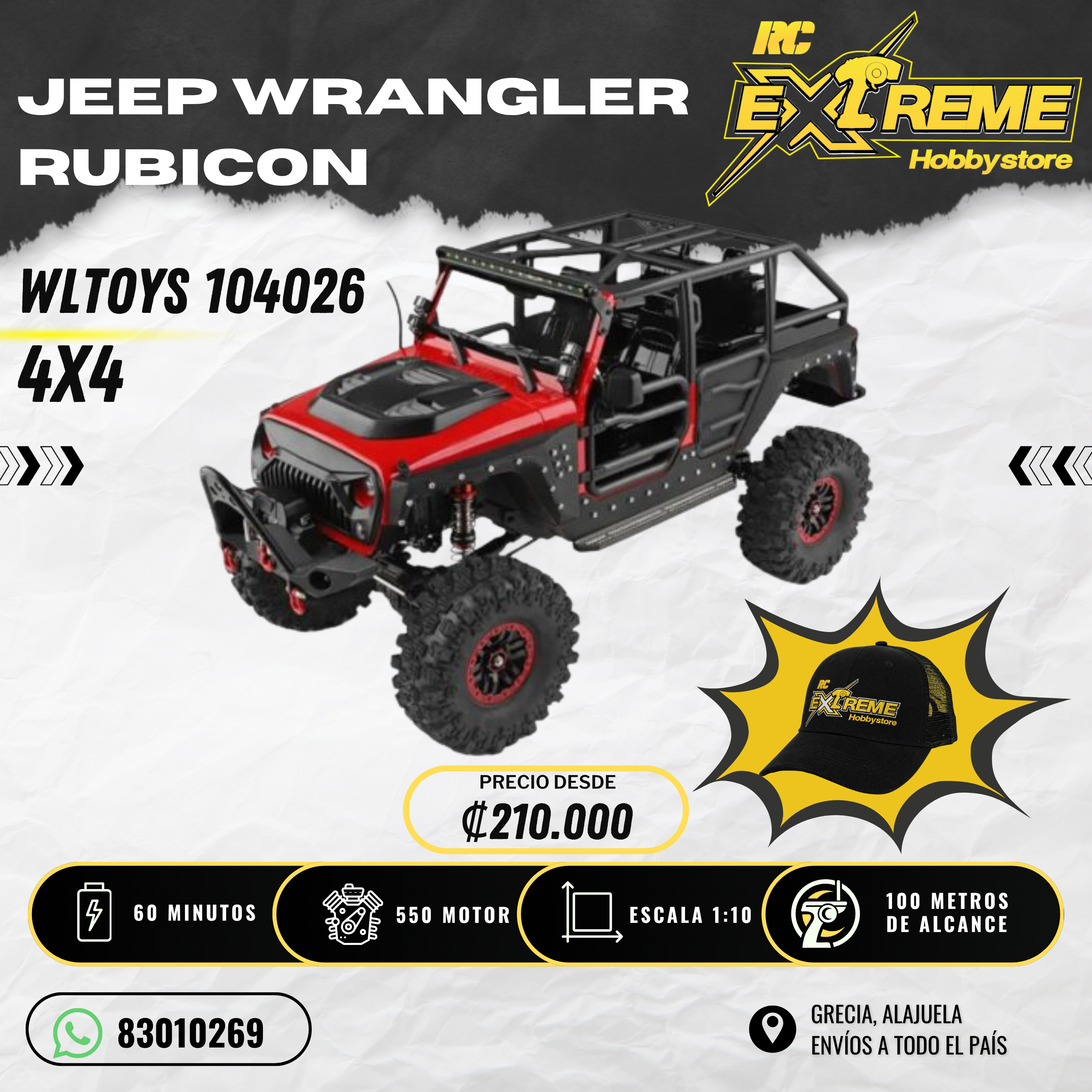 Jeep Wrangler WLTOYS 104026
