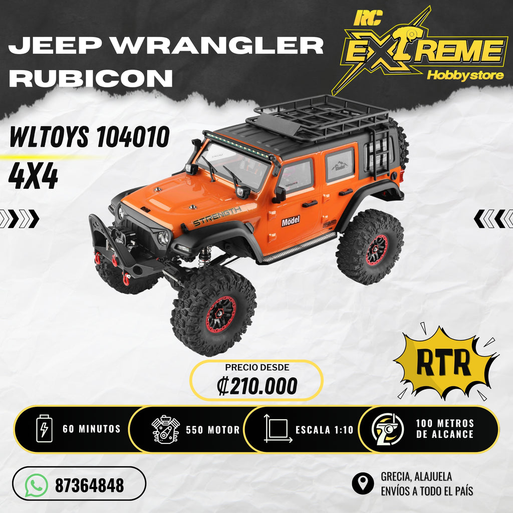 Jeep Wrangler Rubicon WLToys 104010