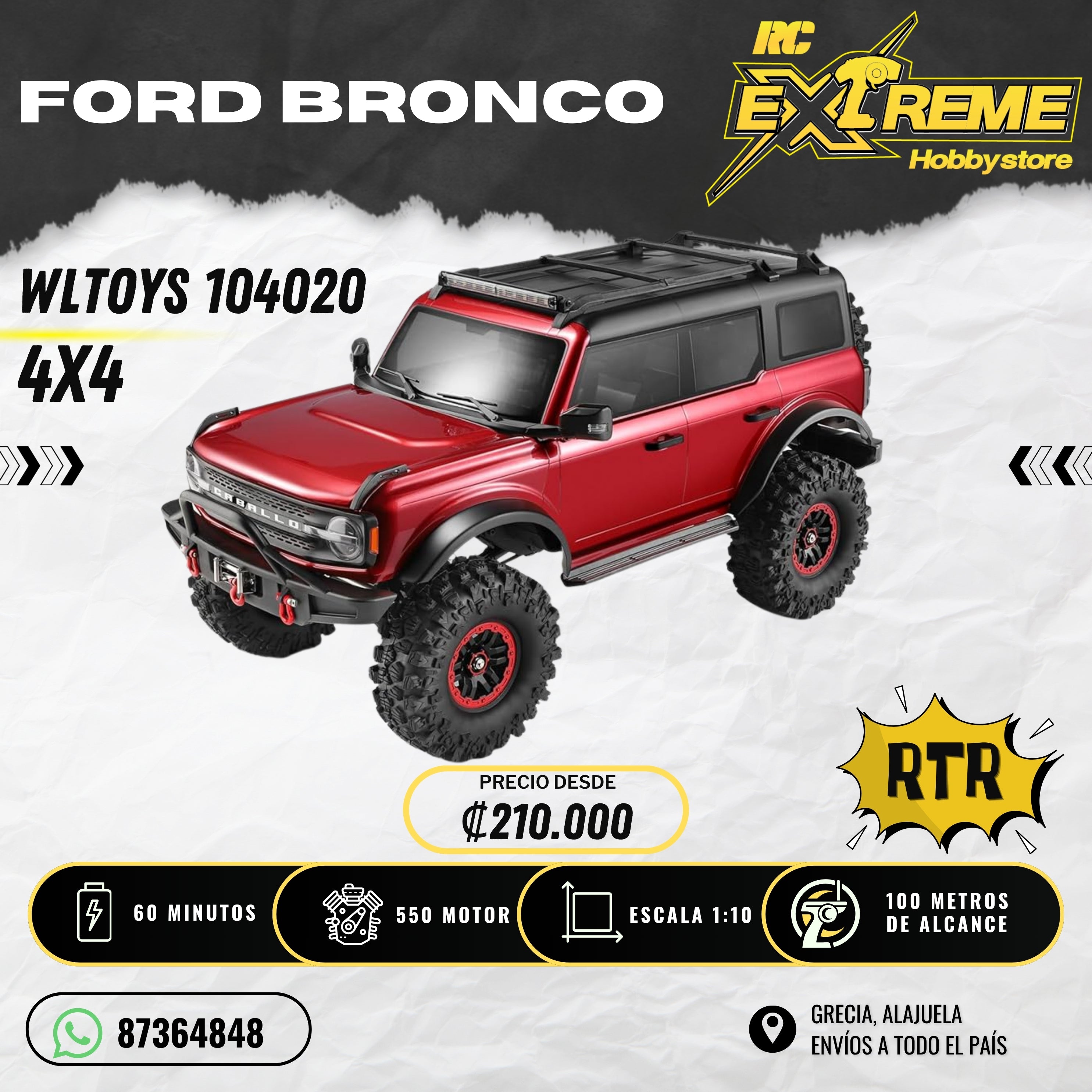 Ford Bronco WLTOYS 104020