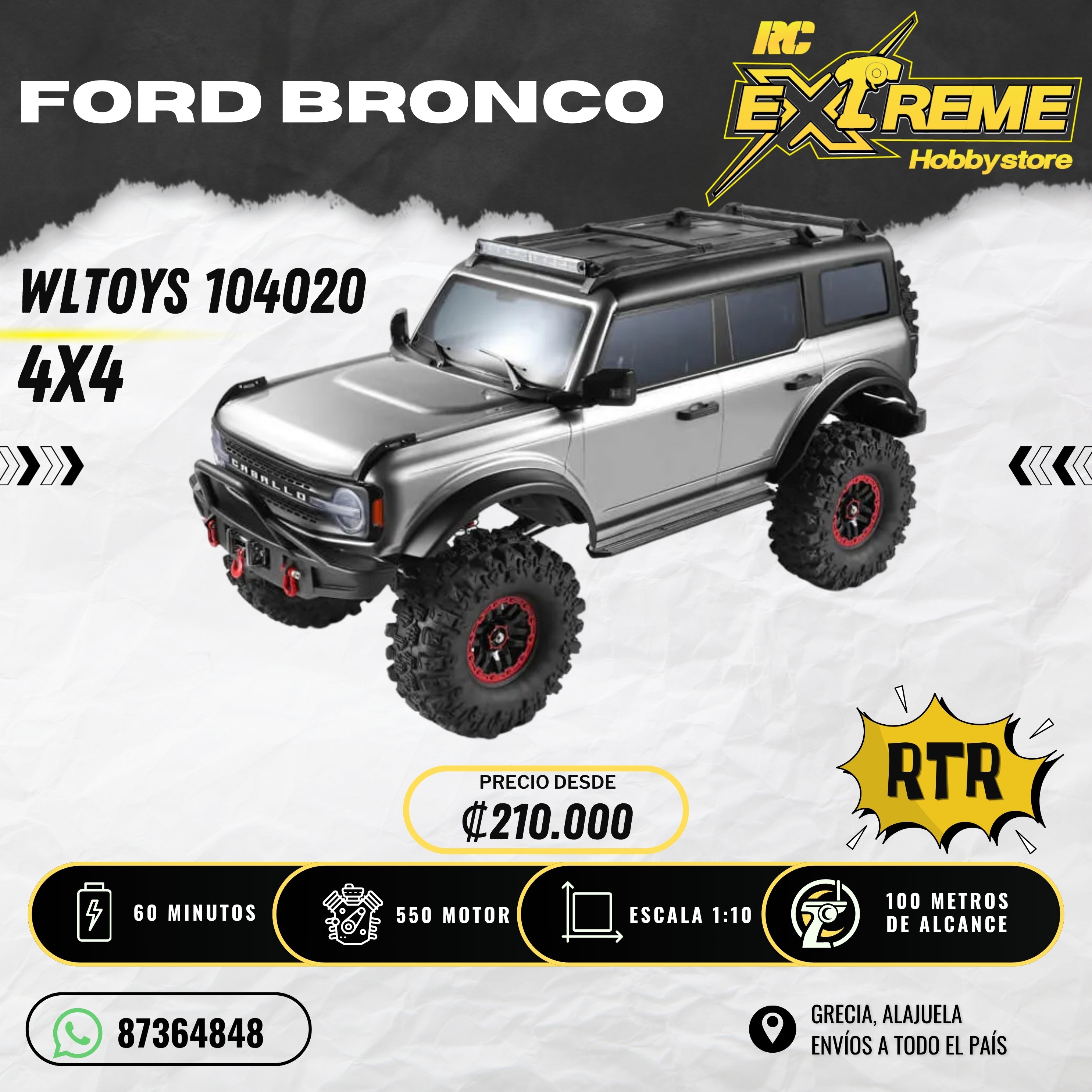 Ford Bronco WLTOYS 104020