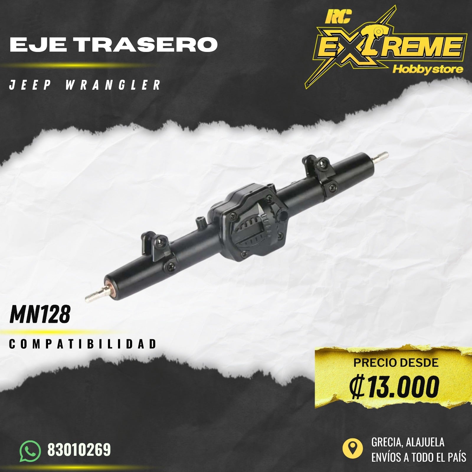 Eje Trasero Jeep Wrangler
