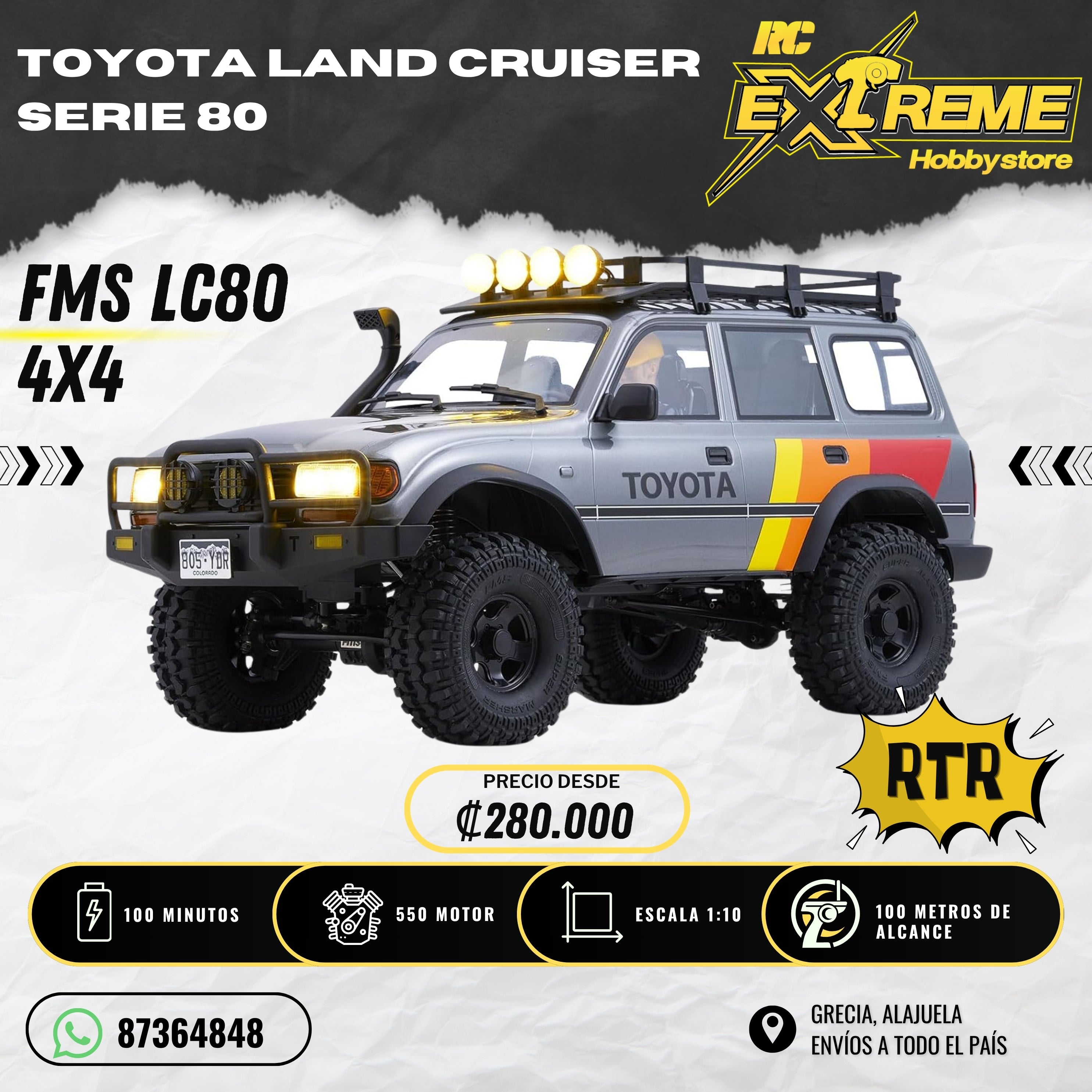 Toyota Land Cruiser Serie 80 FMS LC80 4x4