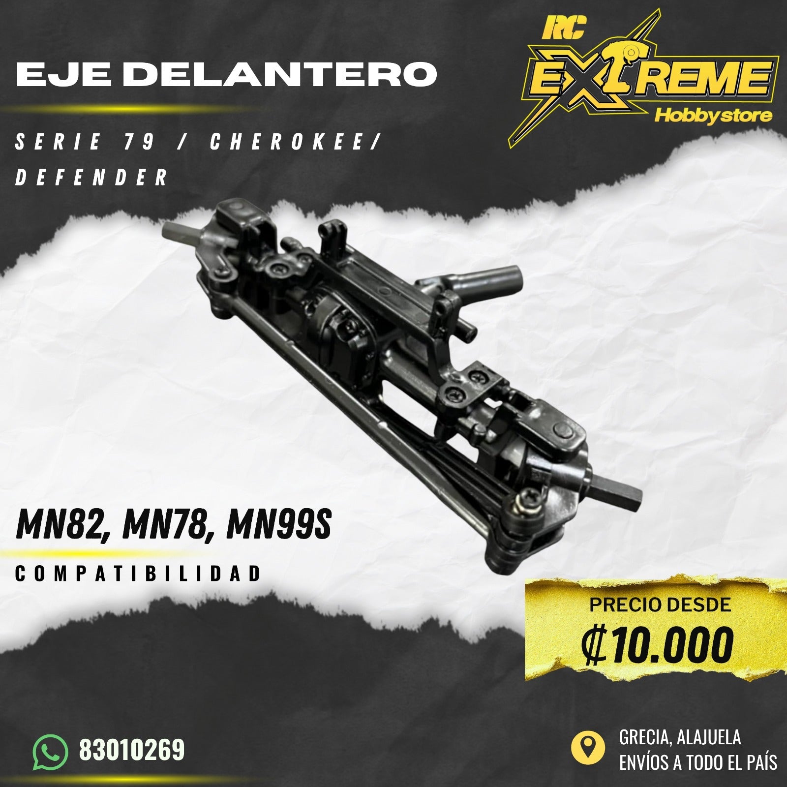 Eje Delantero Serie 79 / Cherokee / Defender