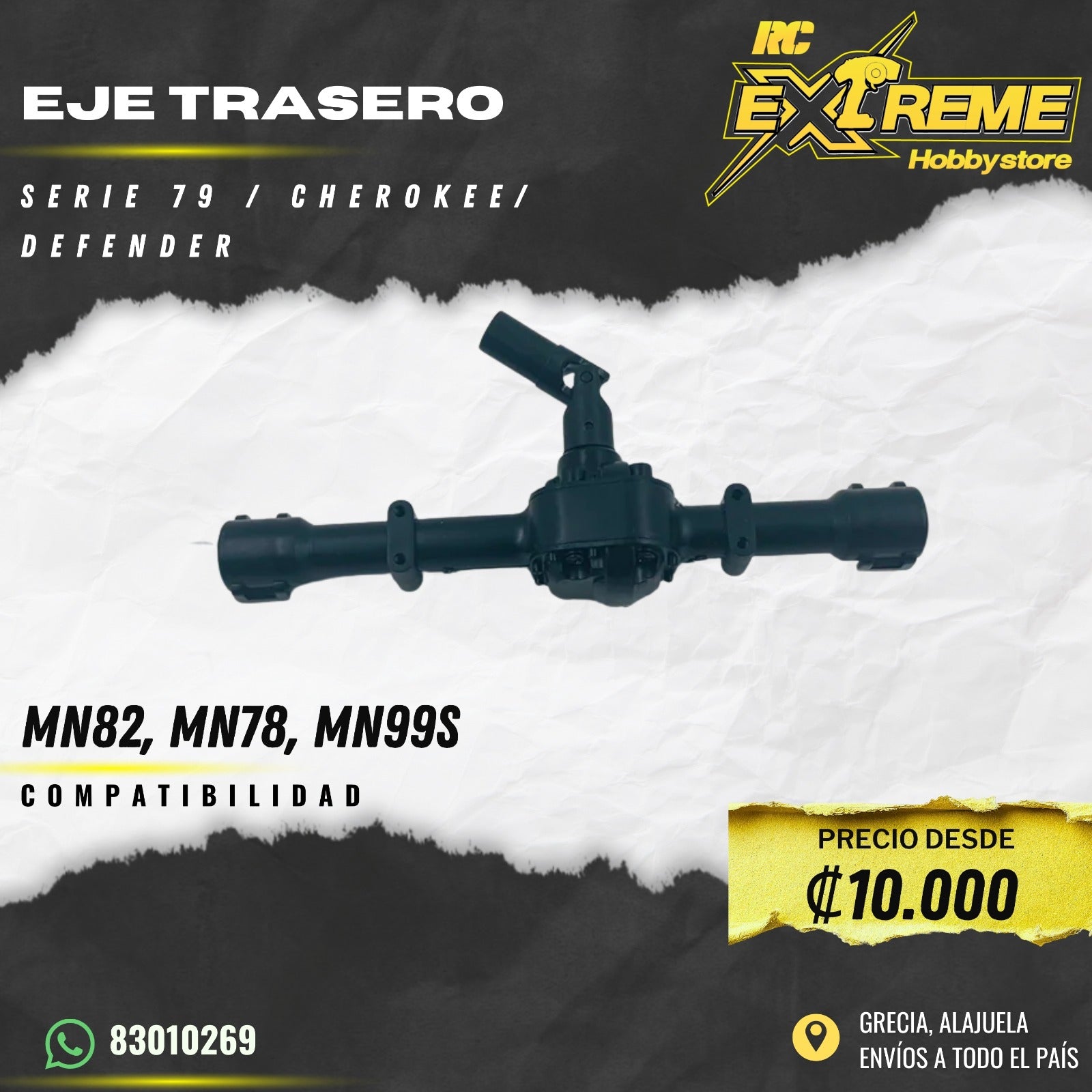 Eje Trasero Serie 79 / Cherokee / Defender