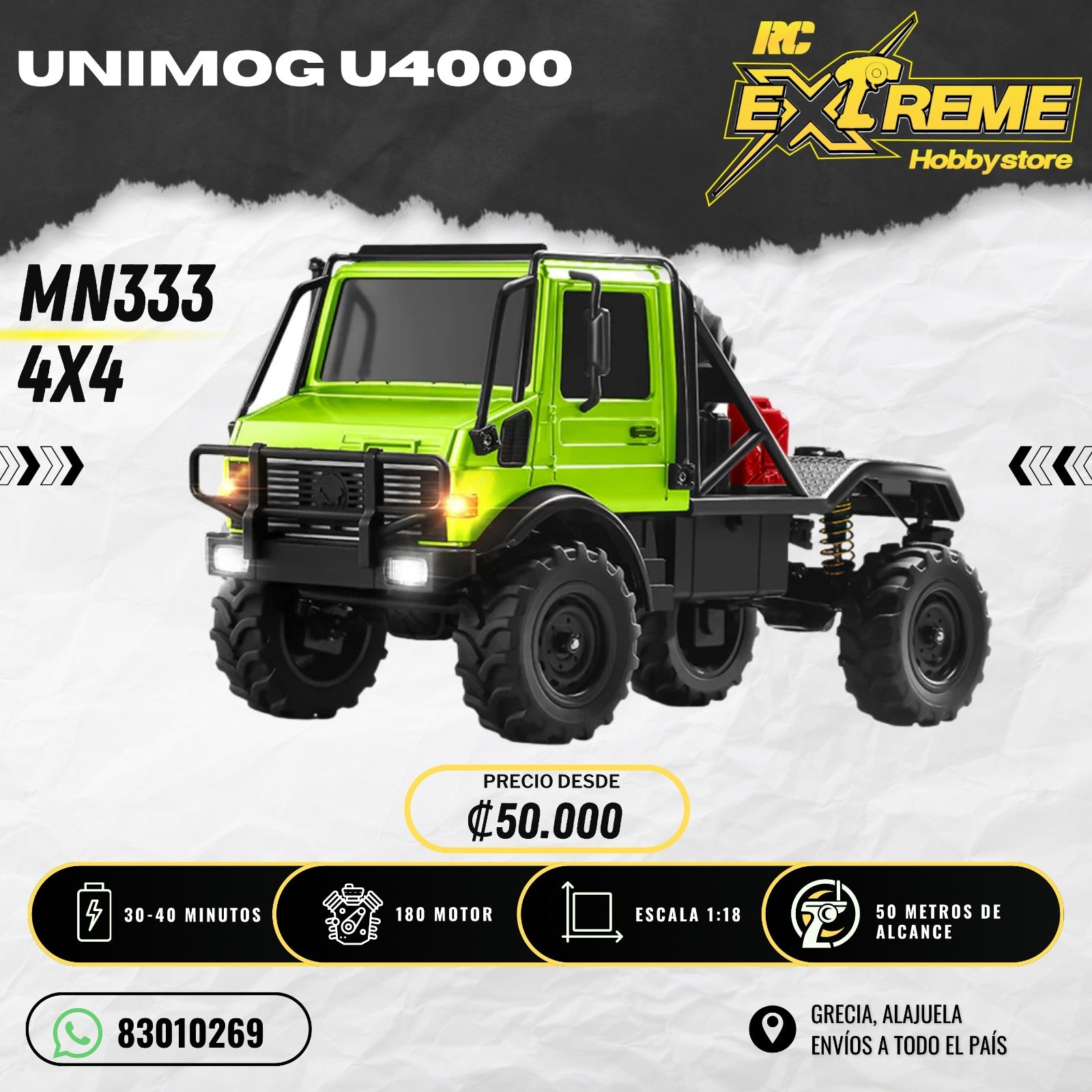 Unimog U4000 MN333 4X4