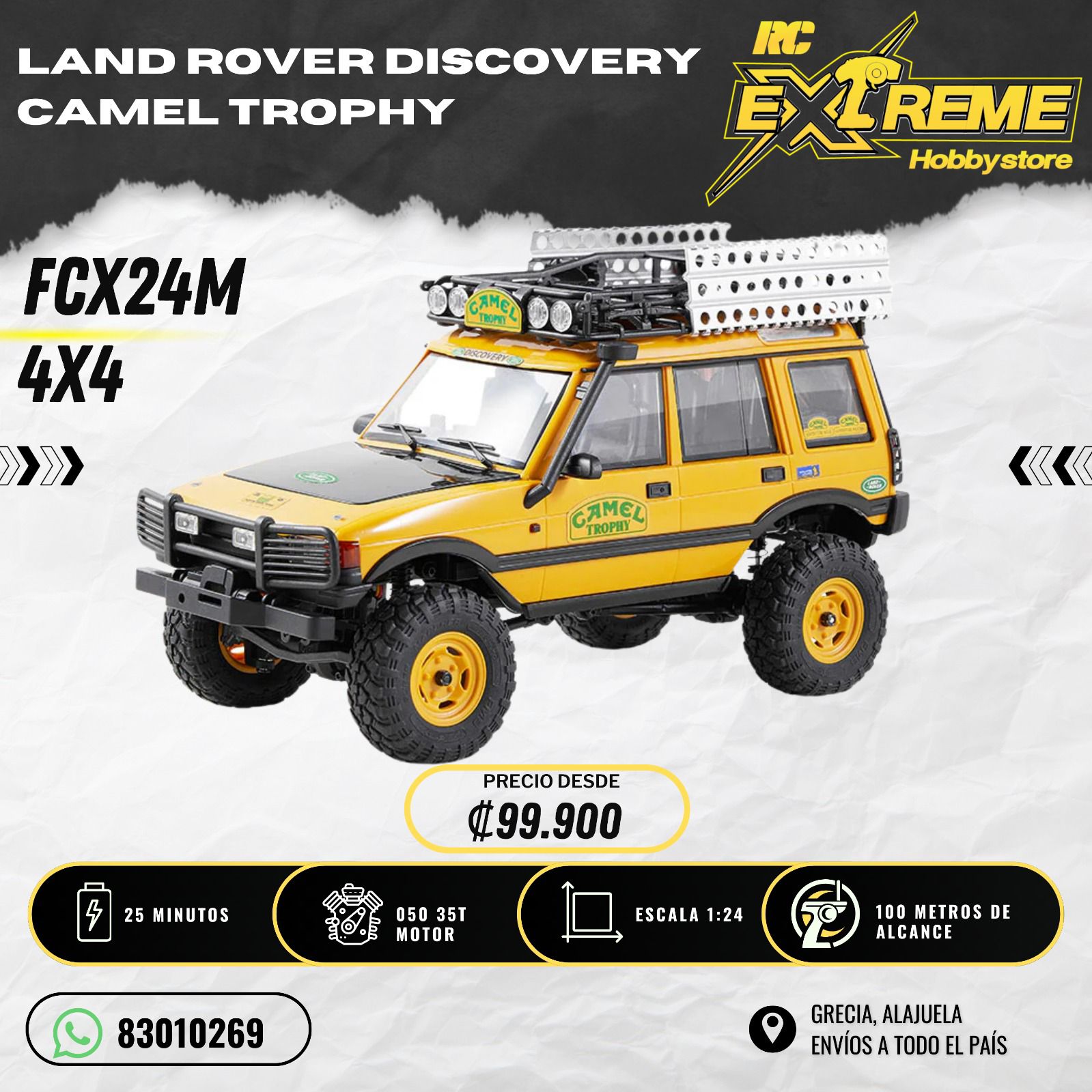 Land Rover Discovery Camel Trophy FCX24M 4x4