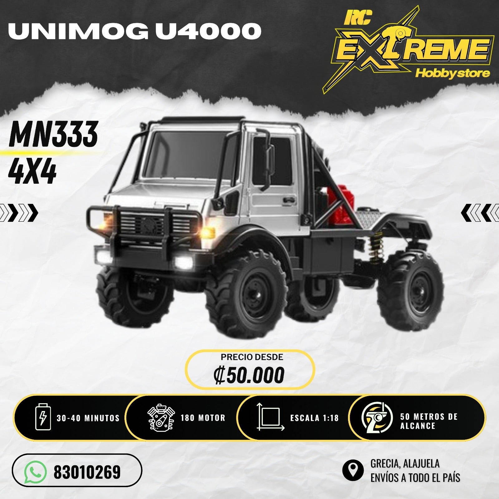 Unimog U4000 MN333 4X4