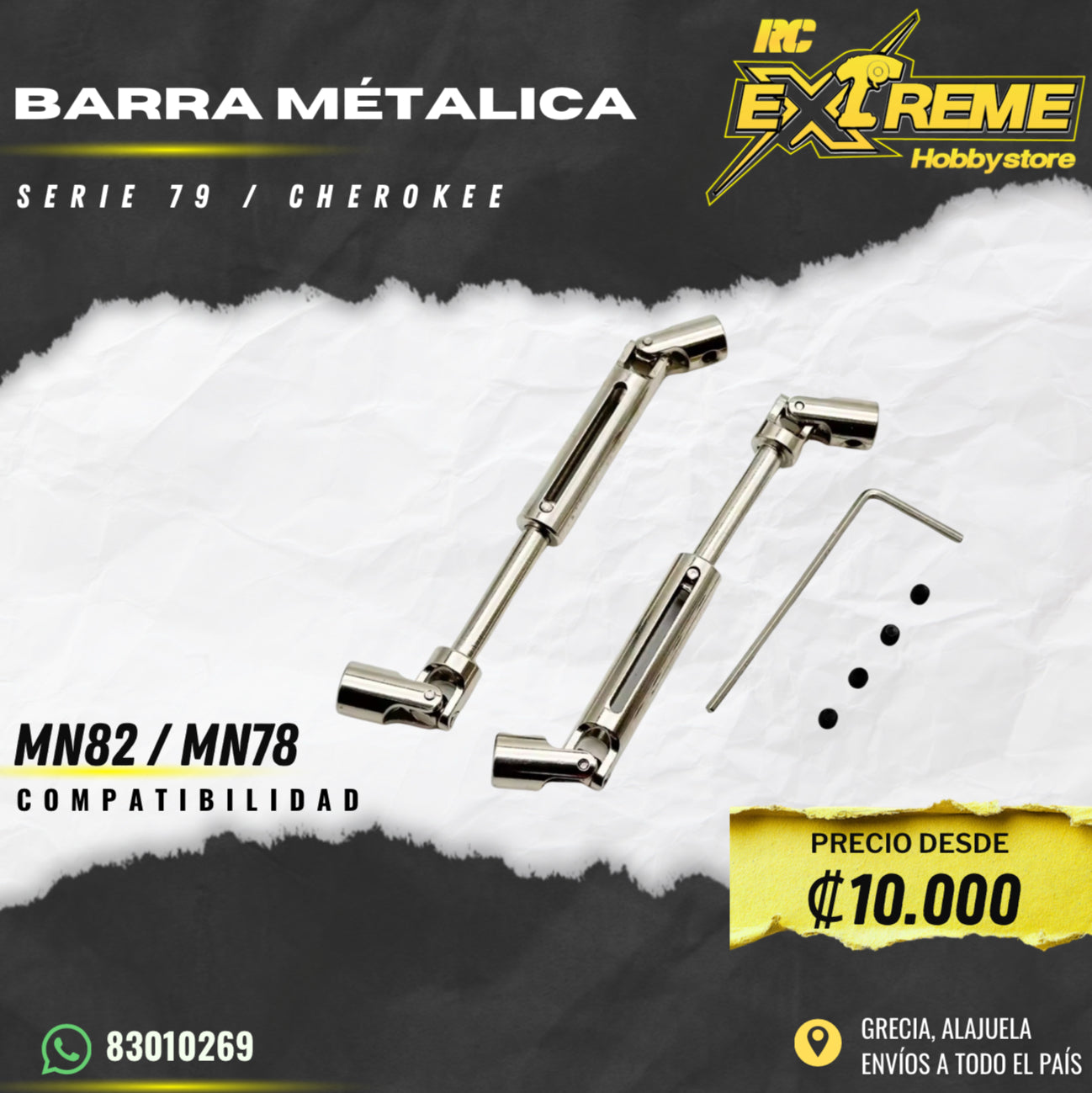 Barra Metálica Serie 79 / Cherokee