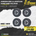 Juego de Llantas Aro Metálico Serie 79 / Cherokee
