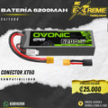 Batería 6200MAH 2s / 130c