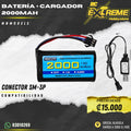 Batería + Cargador 2000 MAH MNMODELS