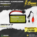 Batería + Cargador 2000 MAH WPL MODELS
