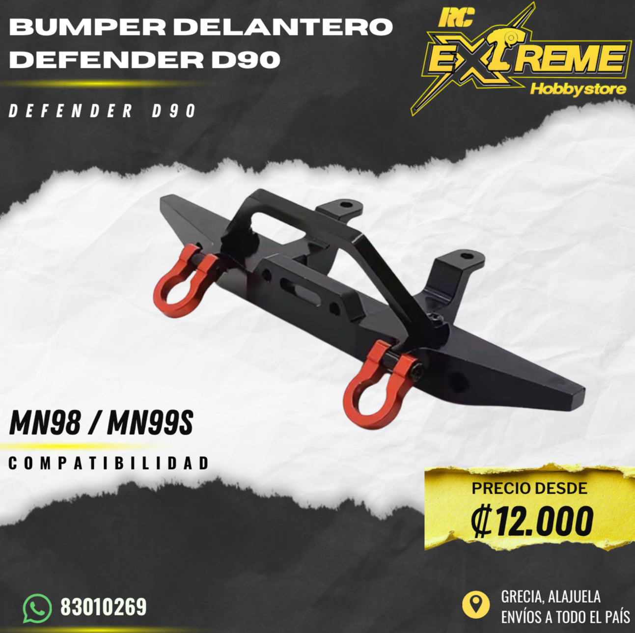 Bumper Delanter Defender D90