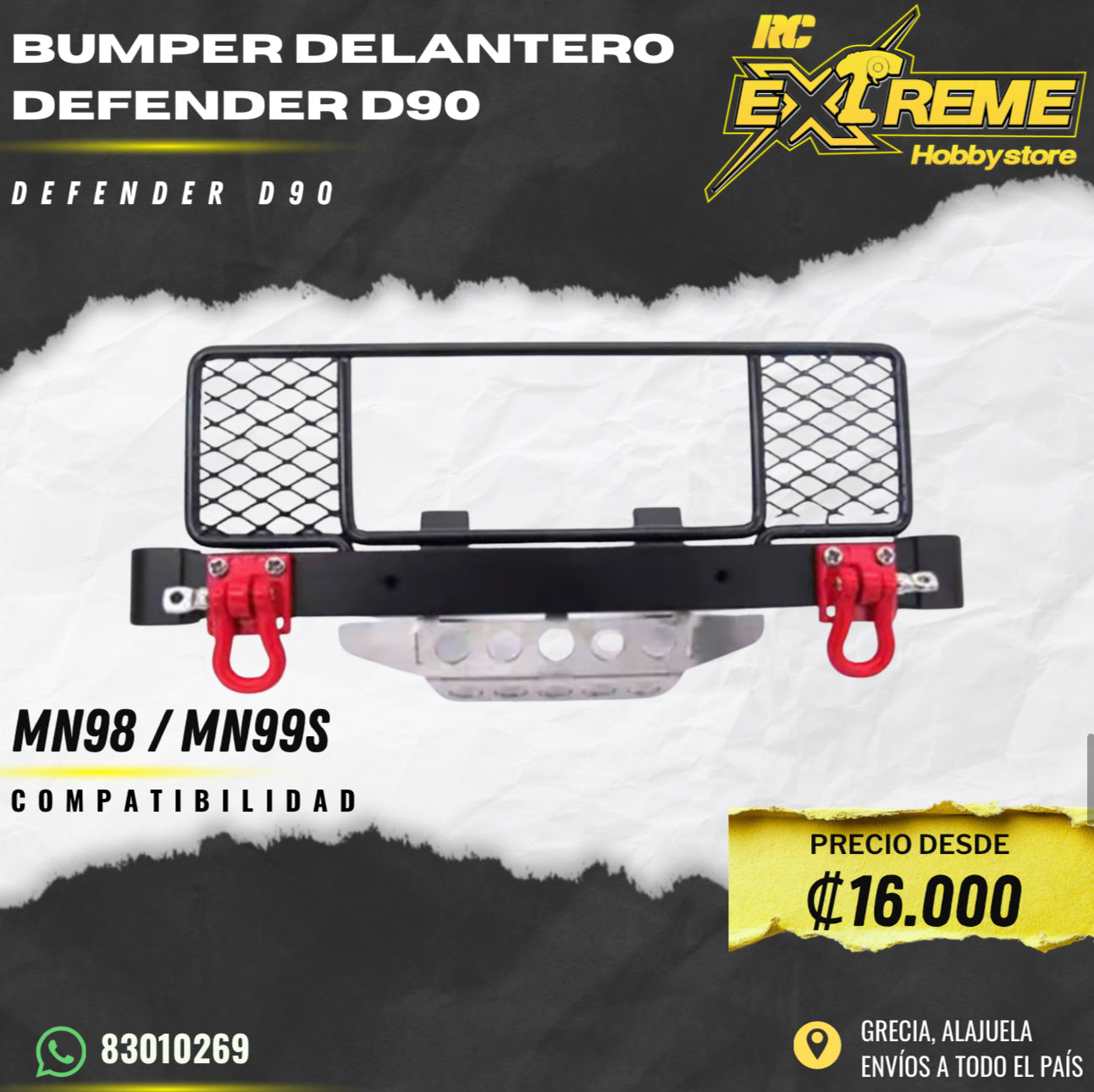 Bumper Delantero Defender D90