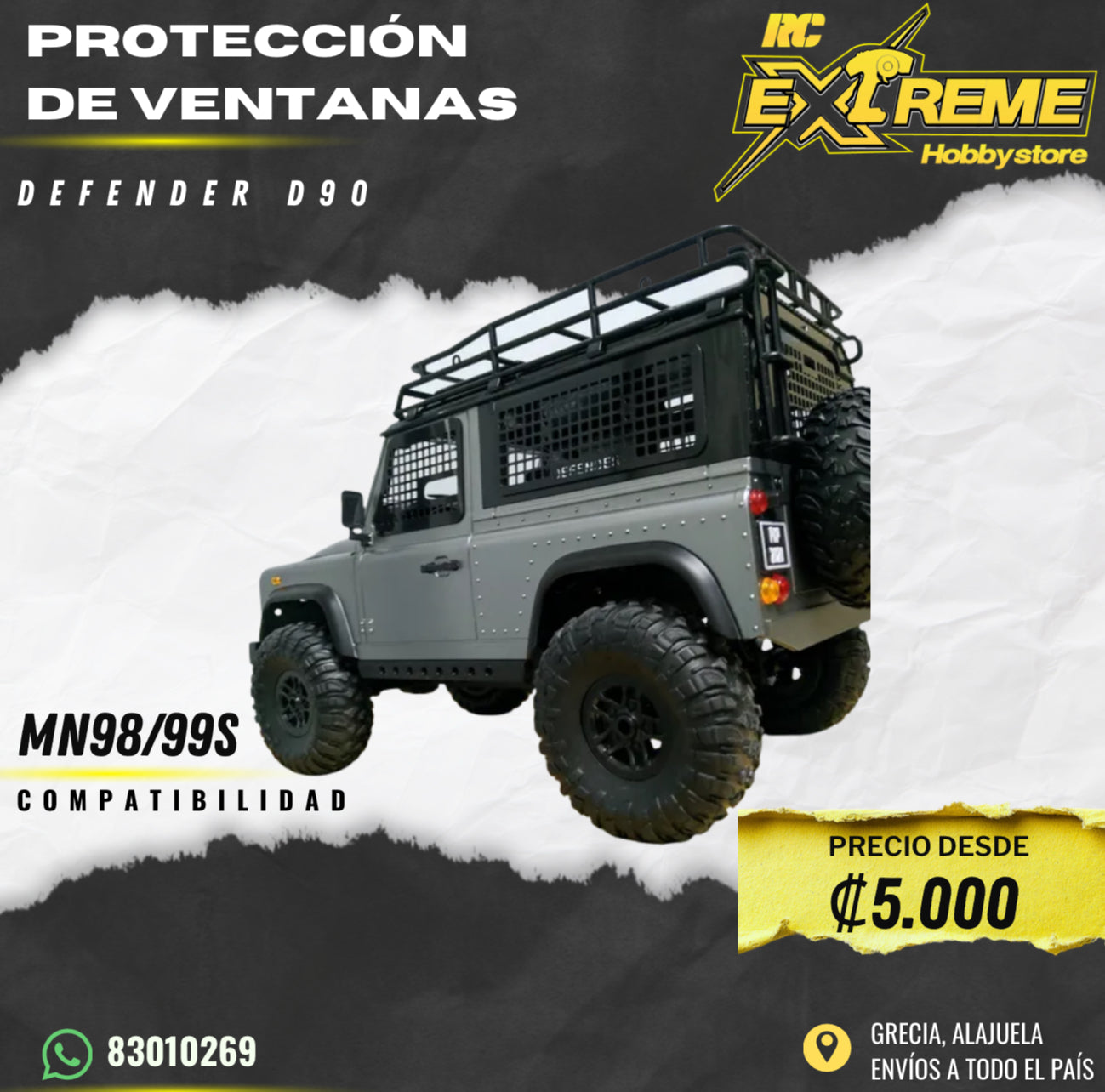 Protección De Ventanas Defender D90