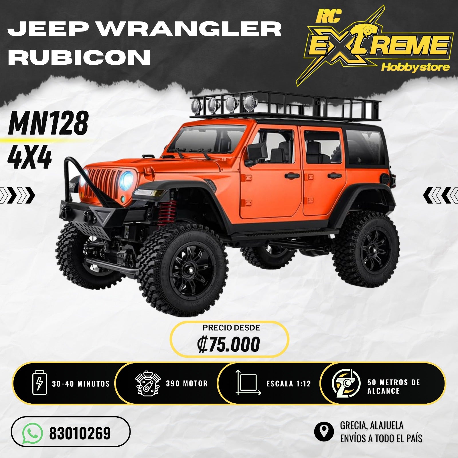 Jeep Wrangler Rubicon MN128 4x4