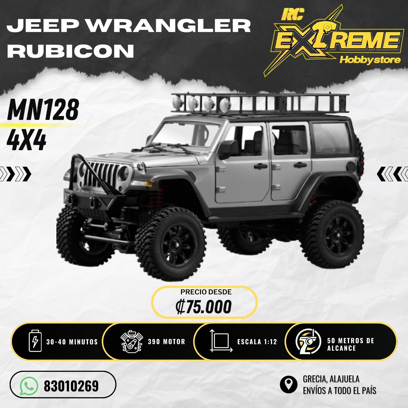 Jeep Wrangler Rubicon MN128 4x4