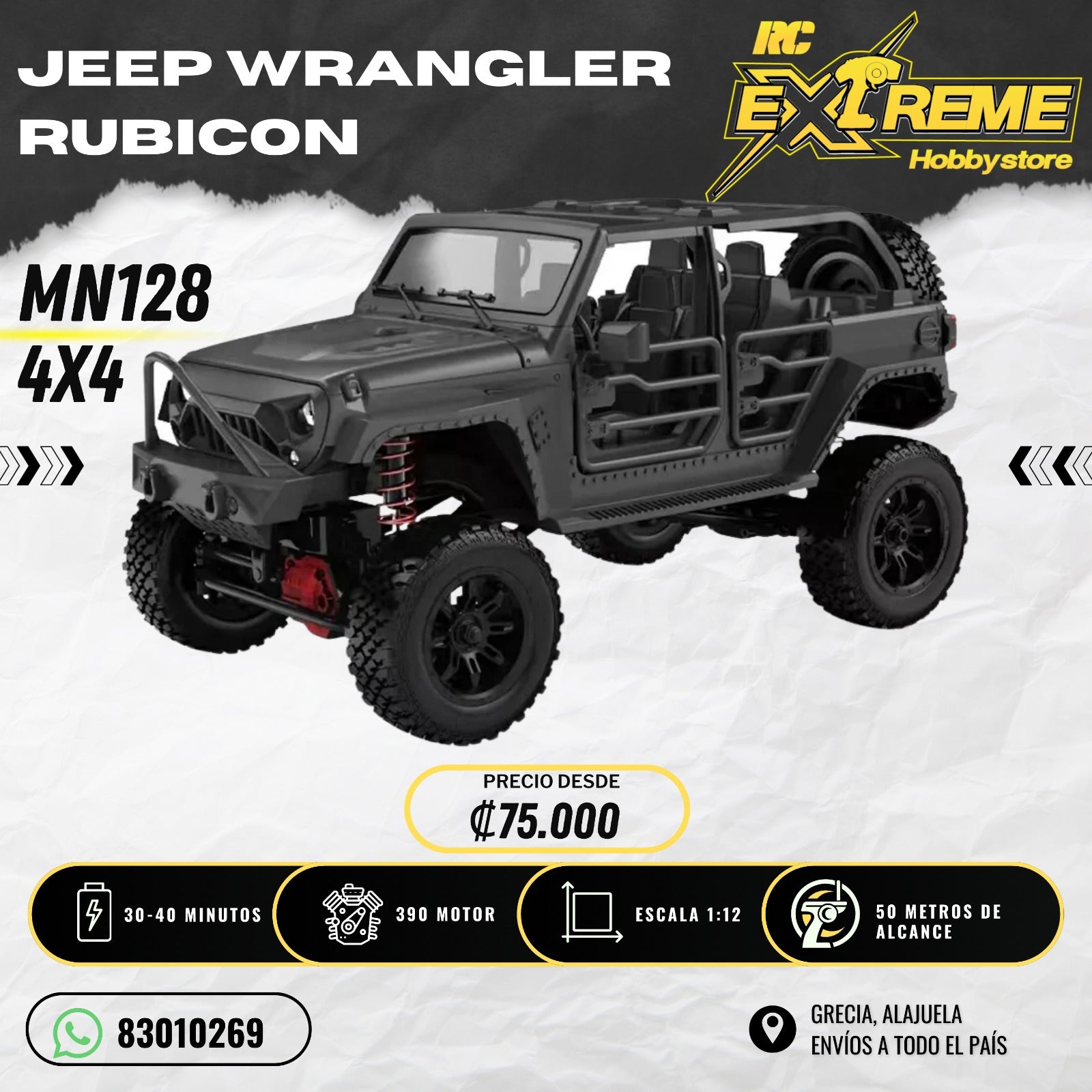 Jeep Wrangler Rubicon MN128 4x4