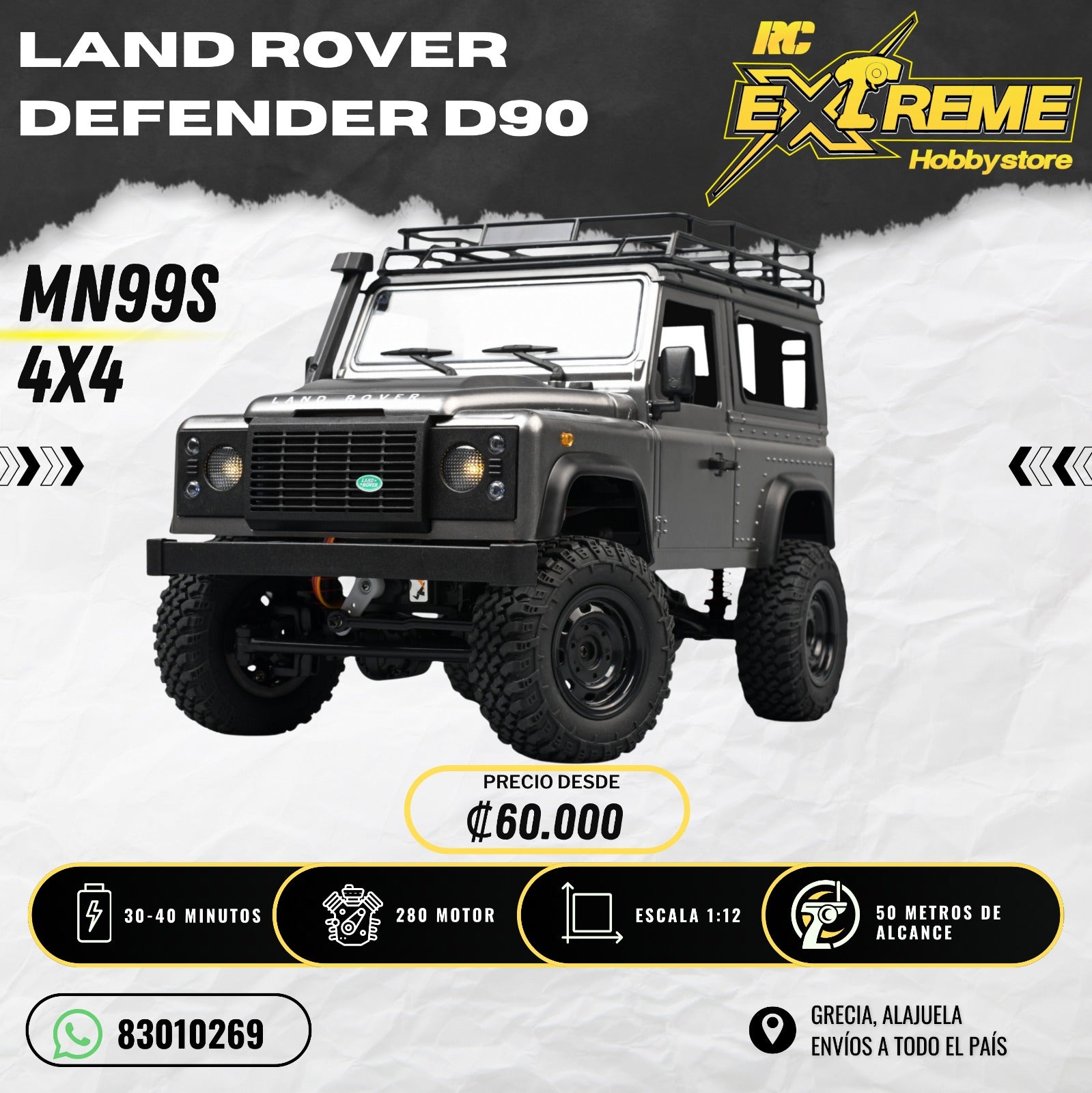 Land Rover Defender D90 MN99S