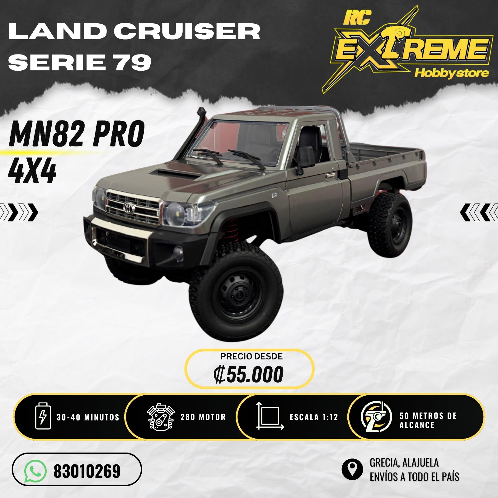 Land Cruiser Serie 79 MN82 Pro 4x4