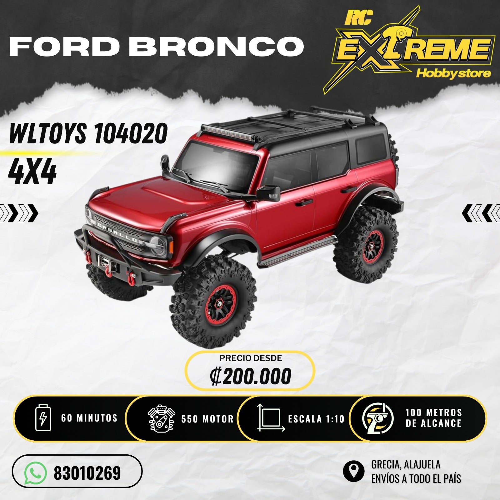 Ford Bronco WLTOYS 104020