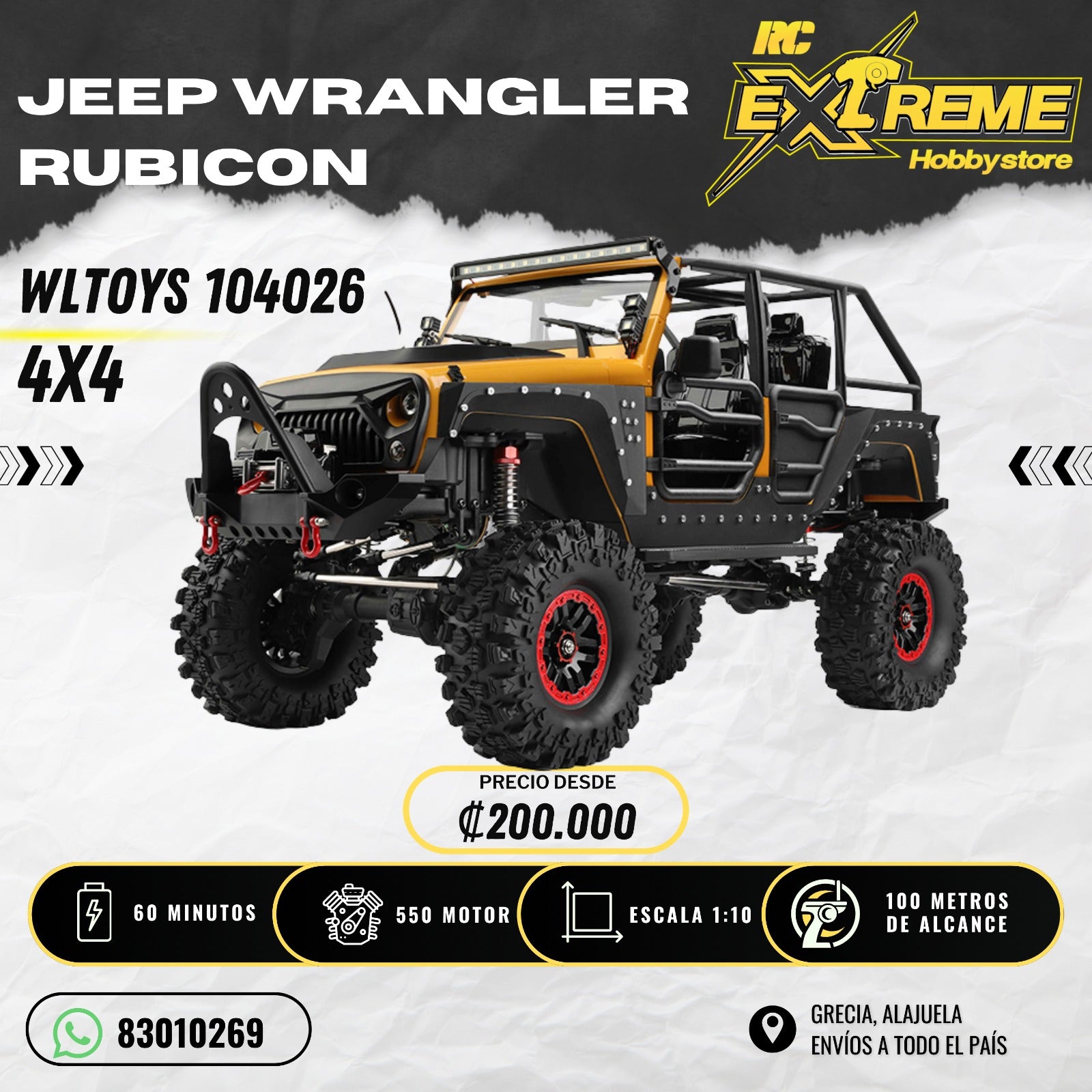 Jeep Wrangler WLTOYS 104026