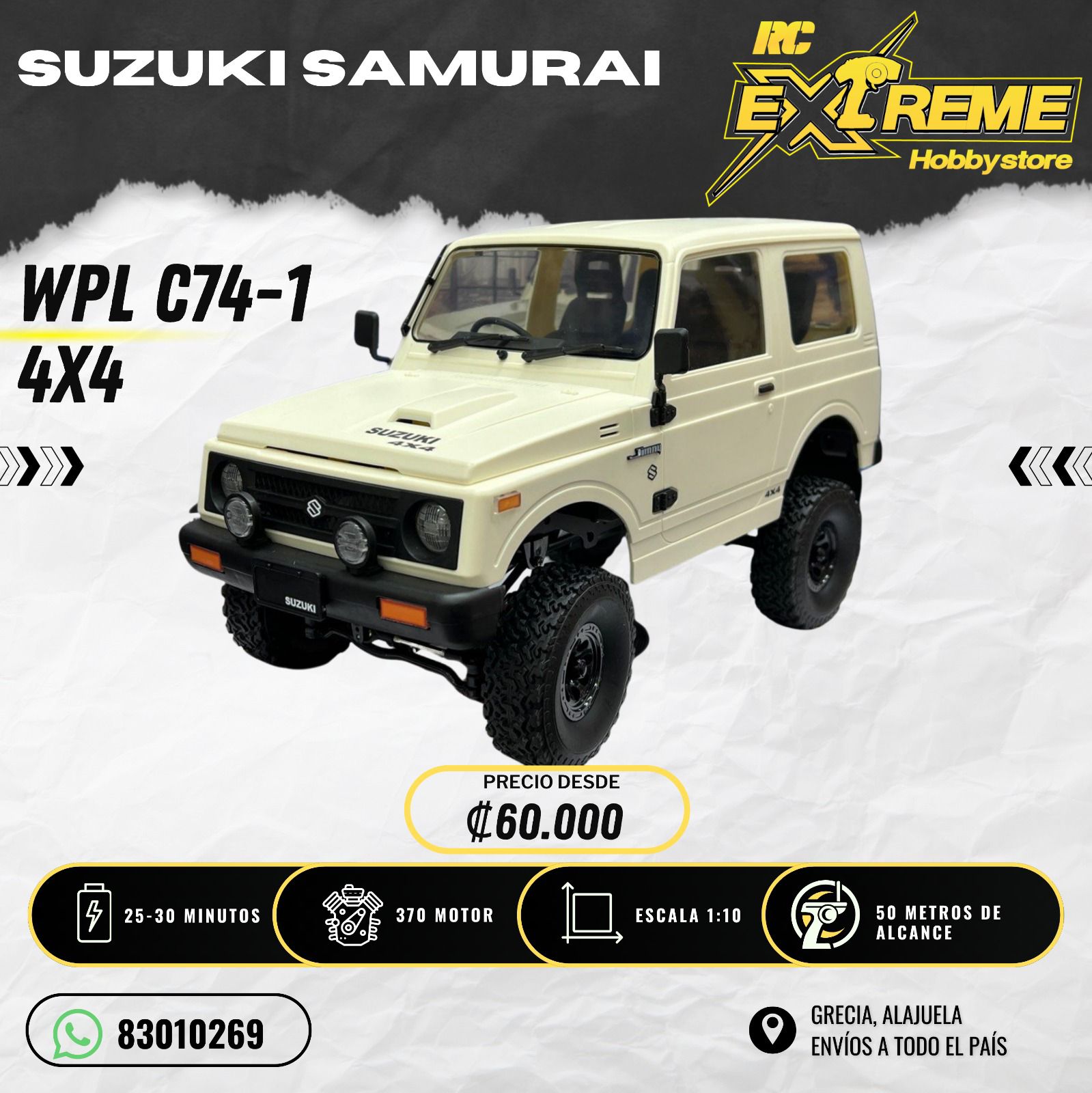 Suzuki Samurai WPL C74-1 4x4