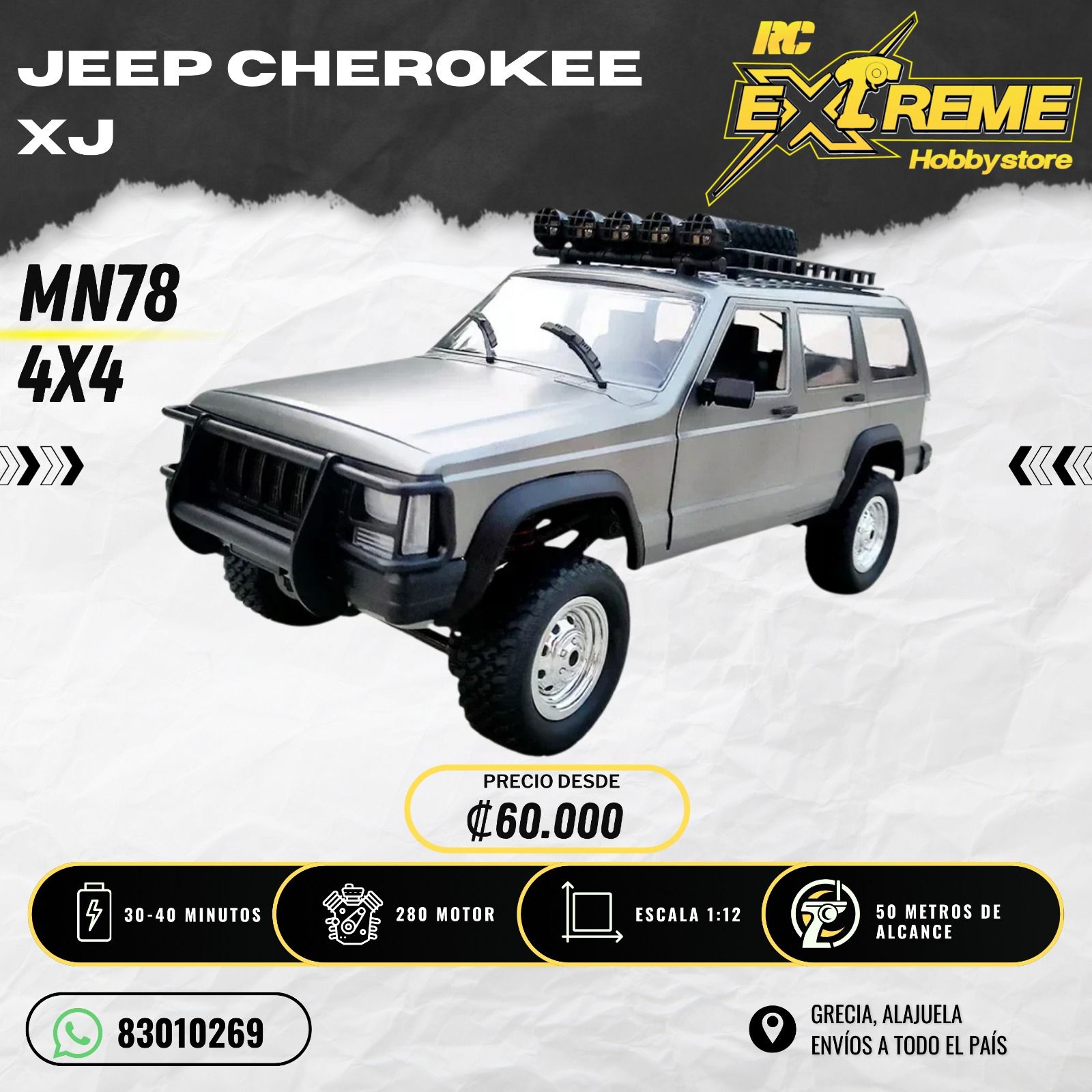 Jeep Cherokee XJ MN78 – RC Extreme