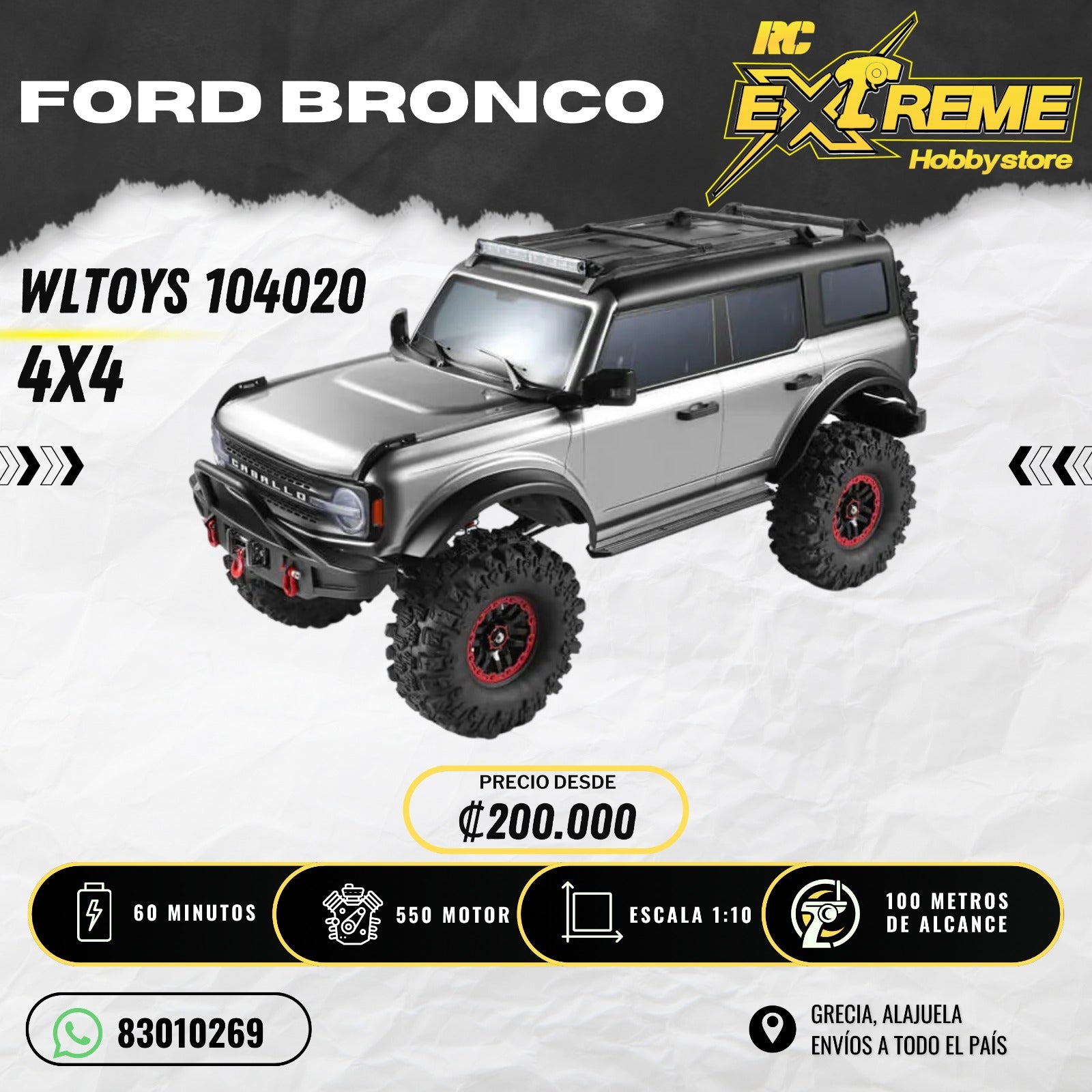 Ford Bronco WLTOYS 104020