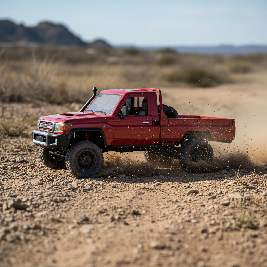 Red side in motion